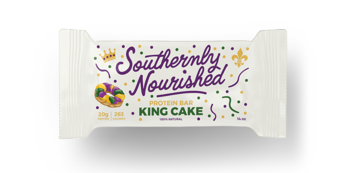 King Cake Protein Bar